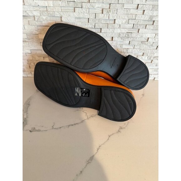 Vagabond Brittie Loafer Orange Leather Size 36 US 6 NEW - Picture 6 of 6